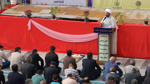 برگزاری با شکوه نماز عید فطر در صفادشت ملارد 