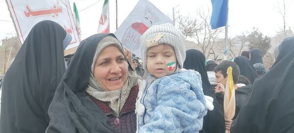 راهپیمایی ۲۲بهمن ماه روز پیروزی انقلاب اسلامی ایران در بار
