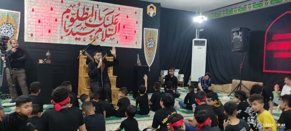 مراسم سوگواری «احلی من العسل» در شهرستان آبادان