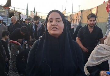 مرز مهران ؛ حضور خیل دلدادگان حسینی از سراسر کشور 