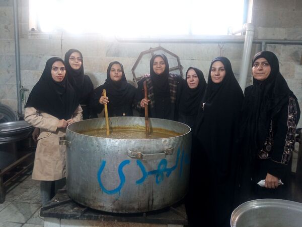 مراسم روز دانش آموز در دبستان دخترانه نرجس یک