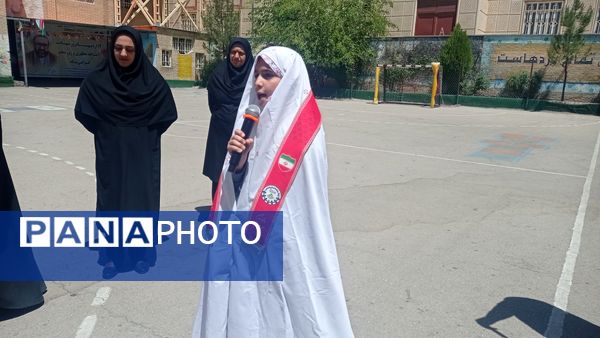 بازدید تشکیلاتی سازمان دانش‌آموزی از مدارس دخترانه شاهد و بنت‌الهدی سرآبتاوه