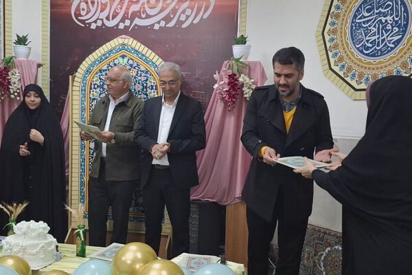 گرامیداشت ولادت بانوی دو عالم در اداره آموزش و پرورش ناحیه یک شهرری