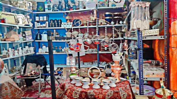 غرفه‌هایی رنگارنگ با حال و هوای نوروز