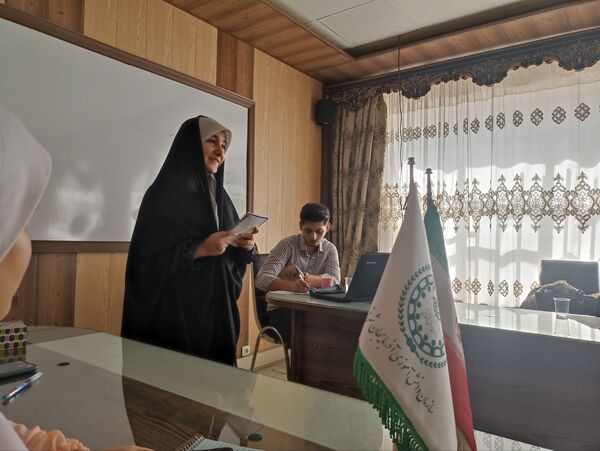 جلسه سوم کلاس‌های «گامی برای بیان شما» خبرگزاری پانا آذربایجان‌شرقی