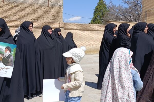 حضور پرشور مردم شهر تیتکانلو در راهپیمایی روز قدس 