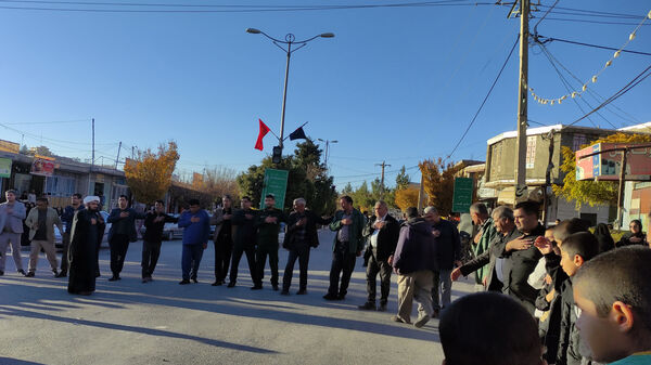 اجتماع باشکوه فاطمیون در شهرستان مارگون