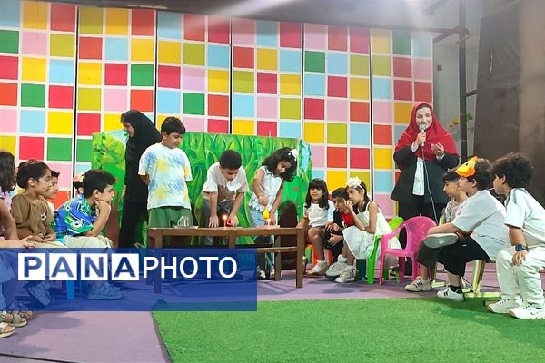 آیین اختتامیه مدرسه خلاقیت ماورا در قائمشهر