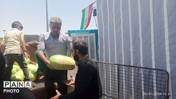 وداع با اقای شهید ایران
