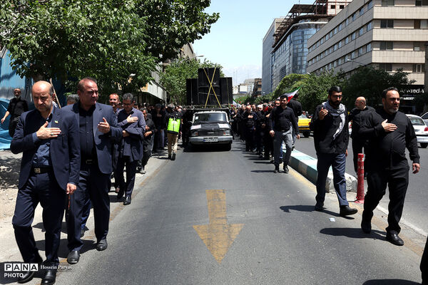 عزاداری کارکنان وزارت آموزش و پرورش همزمان با ششمین روز ماه محرم‌‌