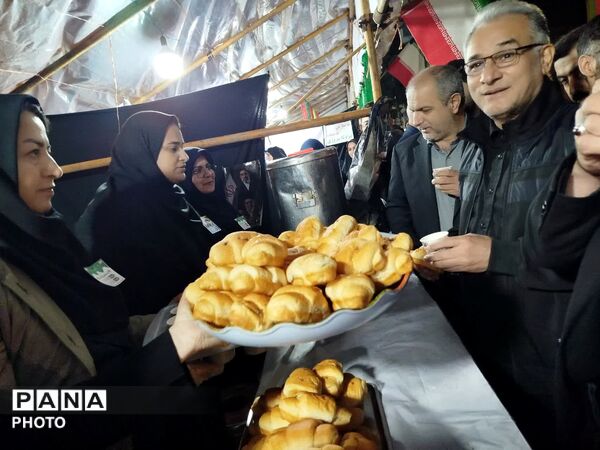 زنگ بیعت دانش‌آموزان علی آباد کتول