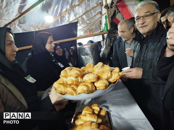 زنگ بیعت دانش‌آموزان علی آباد کتول