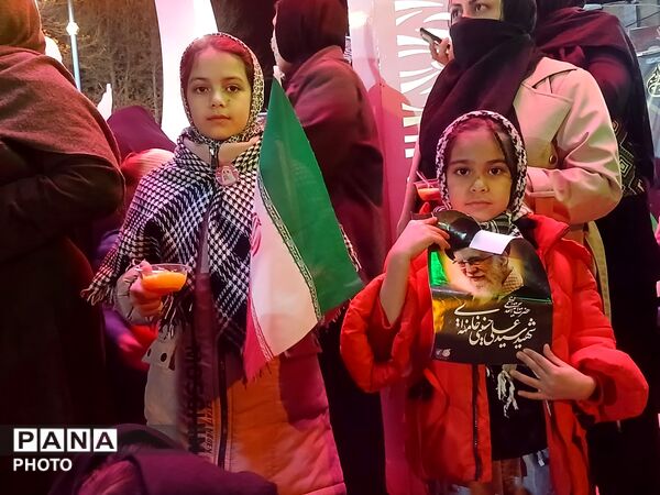 حضور گسترده مردم انقلابی در خیابان‌های گالیکش