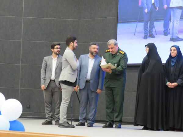 اختتامیه رویداد رسانه‌ای سرمشق باغ موزه دفاع مقدس رشت