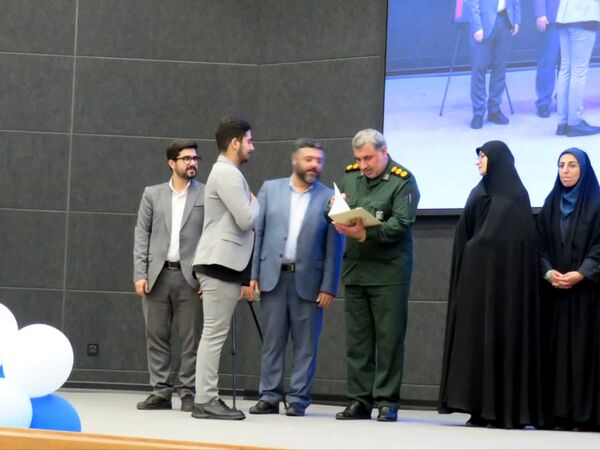 اختتامیه رویداد رسانه‌ای سرمشق باغ موزه دفاع مقدس رشت