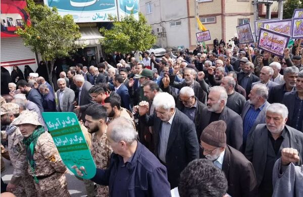 برگزاری راهپیمایی روز قدس در میاندورود 