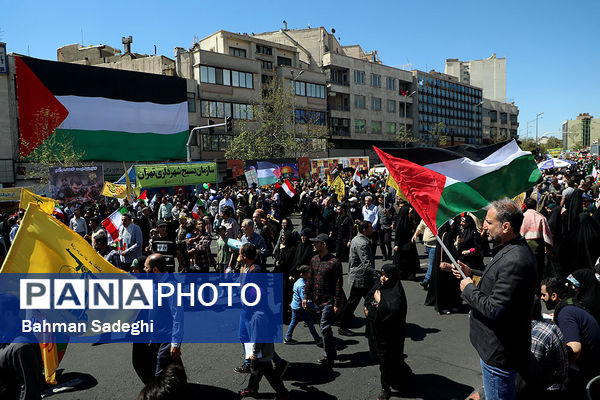 مراسم راهپیمایی روز جهانی قدس در تهران