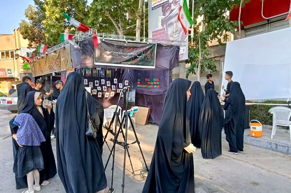 برپایی موکب دختران بصیرا در بجنورد 