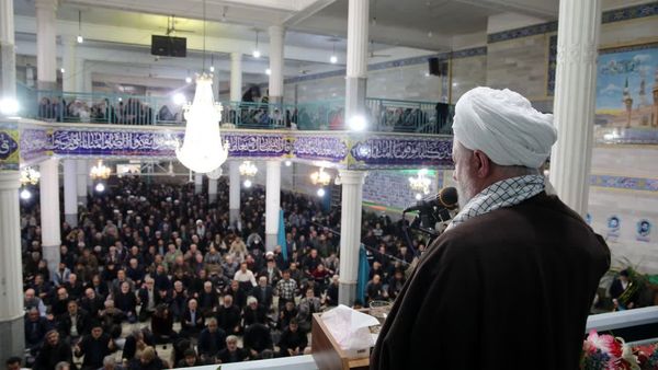 دعای ندبه و راهپیمایی پرشور مردم اسدآباد