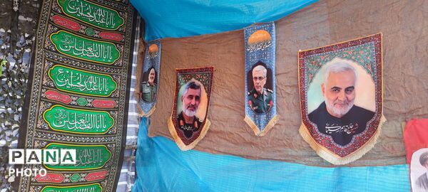 برپایی ایستگاه صلواتی آموزش و پرورش شهرستان سملقان 