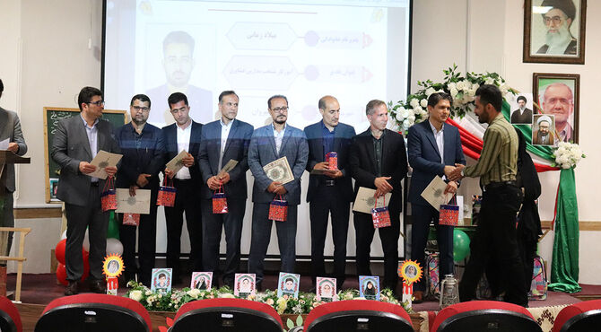 تجلیل از منتخبین کشوری و استانی طرح‌ها و برنامه‌های دوره ابتدایی و معلمان مدارس عشایری سیار خراسان شمالی