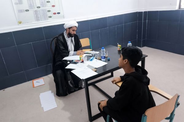 رقابت دینی و قرآنی دانش‌آموزان در سندرک