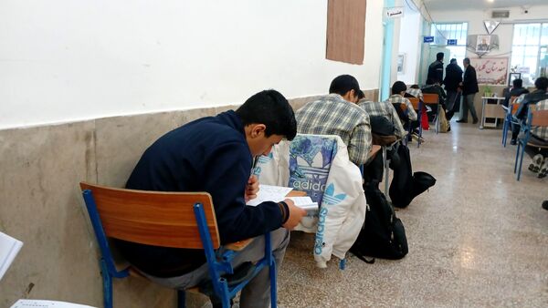 مرحله استانی «آزمون پیشرفت تحصیلی» در دبیرستان نمونه دولتی شهید حاج قاسم سلیمانی شهرستان بن