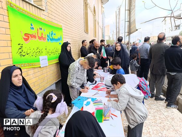 راهپیمایی پرشور و حماسی مردم غیور پلدختر در روز قدس 