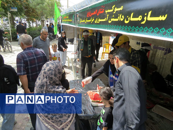 مراسم اربعین حسینی در بجنورد 