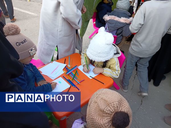 جشن خیابانی میلاد بقیة الله الاعظم (عج) در شهرستان نیشابور