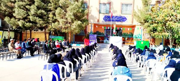 آیین نکوداشت و نواختن زنگ‌ پدافند غیرعامل در شهرستان کلات