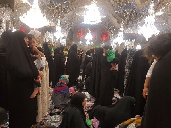 برگزاری بزرگترین اجتماع شیرخوارگان حسینی در حرم مطهر رضوی