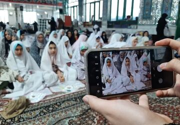 دومین روز از اعتکاف دانش‌آموزی در مسجد امام حسن شهرستان گالیکش