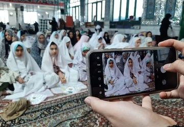 دومین روز از اعتکاف دانش‌آموزی در مسجد امام حسن شهرستان گالیکش