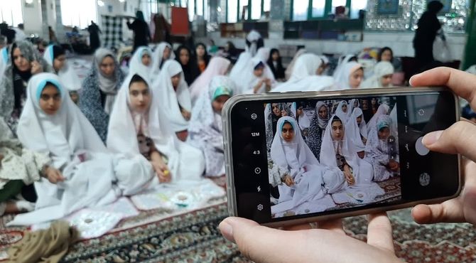 دومین روز از اعتکاف دانش‌آموزی در مسجد امام حسن شهرستان گالیکش