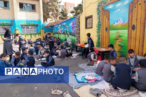 اجرای طرح «صبحانه سالم» در دبستان هیأت امنایی شهید قلنبر ناحیه دو شهرری 