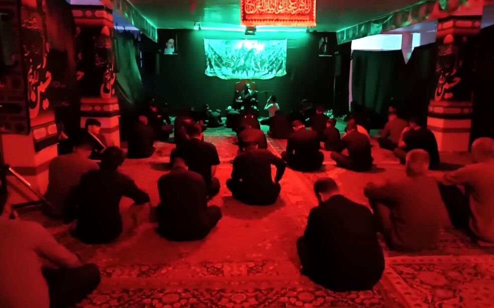 مراسم عزاداری امام حسین (ع) در شهر ایلام