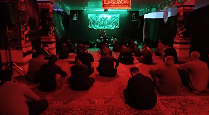مراسم عزاداری امام حسین (ع) در شهر ایلام
