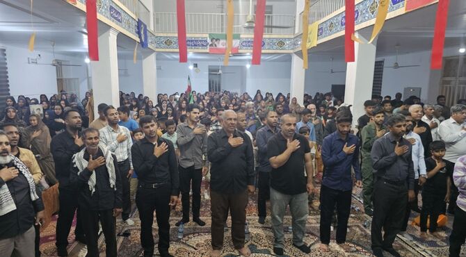 گرامیداشت سالروز شهید جمهور آیت‌الله سید ابراهیم رئیسی در شمیل بندرعباس