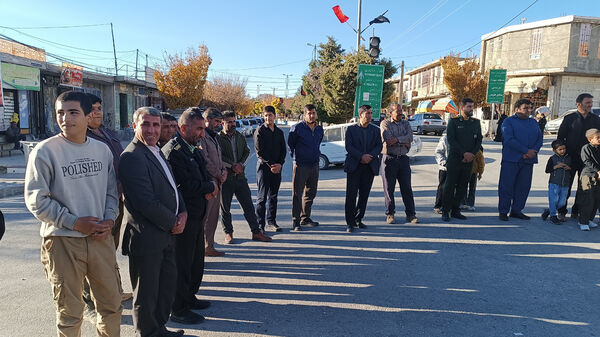 اجتماع باشکوه فاطمیون در شهرستان مارگون