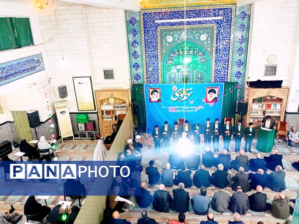 حماسه ۹ دی در مسجد حضرت قائم اسلامشهر 