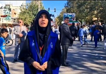 راهپیمایی باشکوه سیزدهم آبان در شهرستان گالیکش