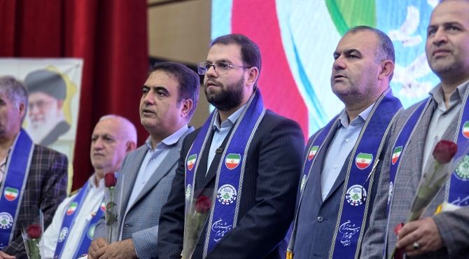 یادمان شهدای دانش‌آموزی جنگ دوازده‌روزه در بابل برگزار شد