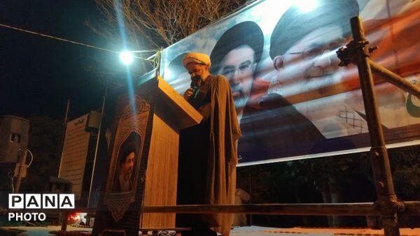 حضور حماسی نورآبادی‌ها در صد و نودمین موج بیعت