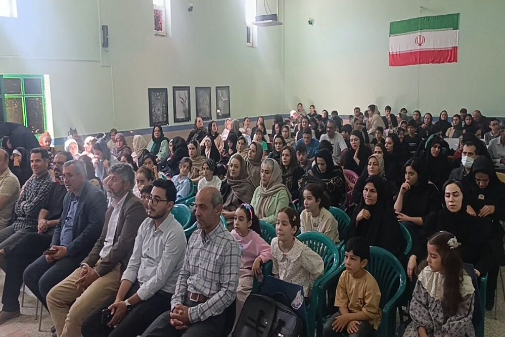 آیین اختتامیه کلاس‌های تابستانی درکانون فرهنگی، تربیتی شهیدباکری خلخال