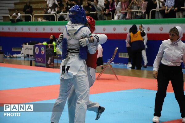 برگزاری المپیاد تکواندو دختران در دانشگاه تبریز
