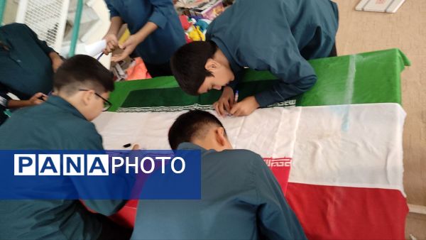 انتخابات شورای دانش‌آموزی در دبیرستان پسرانه امام حسین(ع) کاشمر