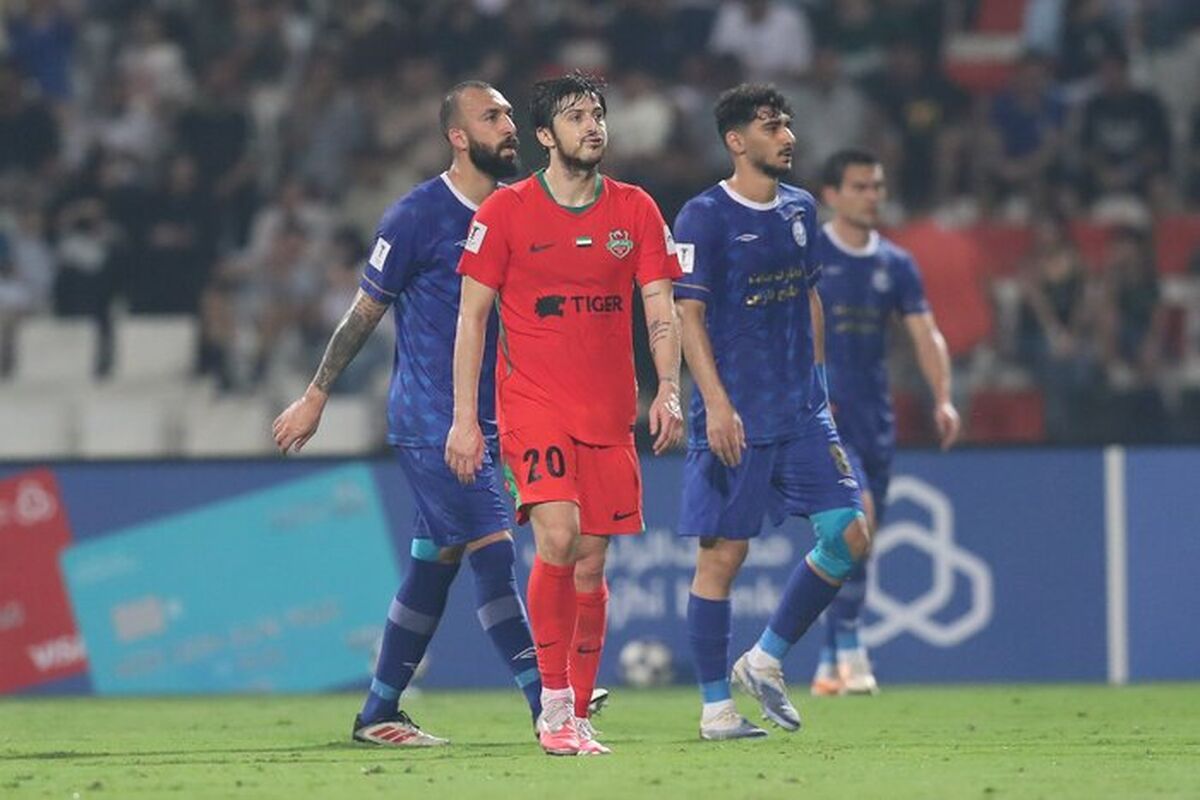  آبی‌ها تسلیم شباب الاهلی شدند