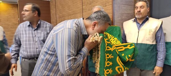پرچم‌‌گردانی امام رضا(ع)