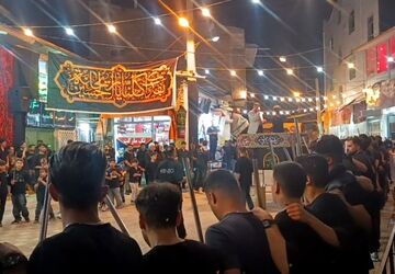 آیین عزاداری شاه حسین گویان در شهرستان خلخال